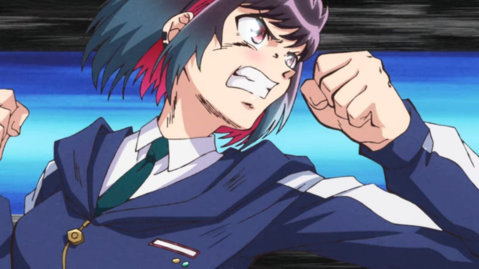 Yu, as seen in the anime's trailer (Image via Studio Bridge)